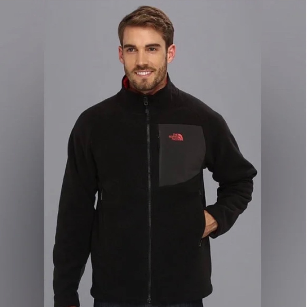 The North Face Men's Chimborazo Full Zip Fleece Jacket Size Large